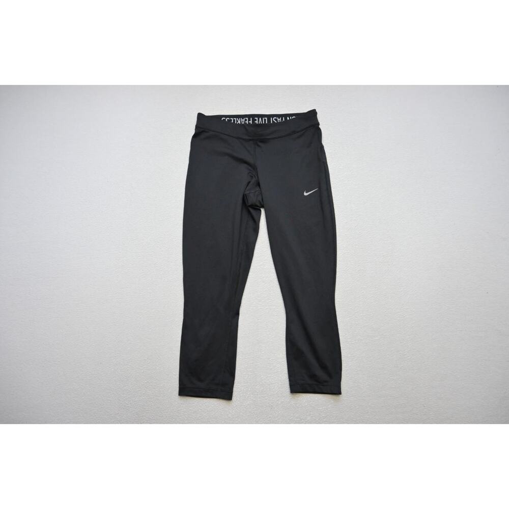 Nike Running Leggings Dri Fit Compression Yoga Performance Pants Womens Small